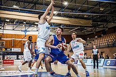 Basketball, bet-at-home Basketball Superliga 2020/21, Grunddurchgang, 11. Runde, Oberwart Gunners, Vienna D.C. Timberwolves, Nemanja Nikolic (6)