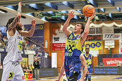 Basketball Superliga 2024/25, Playoffs, Viertelfinale Spiel 1 Gmunden Swans vs. UBSC Graz


