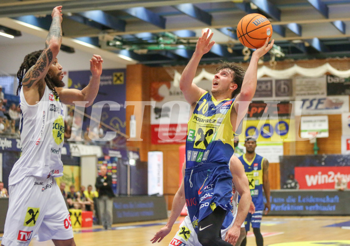 Basketball Superliga 2024/25, Playoffs, Viertelfinale Spiel 1 Gmunden Swans vs. UBSC Graz