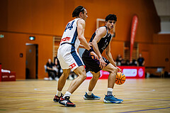 Basketball, Basketball Zweite Liga 2024/25, Grunddurchgang 3.Runde, Vienna Timberwolves, Vienna United, Sebastian Mailath-Pokorny (28)