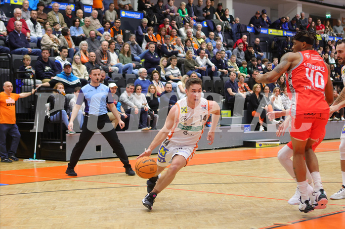 Basketball Superliga 2023/24, Grunddurchgang 22.Runde Klosterneuburg Dukes vs. Traiskirchen Lions


