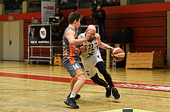 Basketball Superliga 2020/21, Grunddurchgang 18. Runde Flyers Wels vs. Klosterneuburg Dukes, Valentin Bauer (14), Christian Von Fintel (27), 