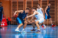 Basketball, Austria Cup 2022/23, Achtelfinale, Union Deutsch Wagram Alligators, Vienna D.C. Timberwolves, Jakob Lohr (12), Daniel Schuch (6)