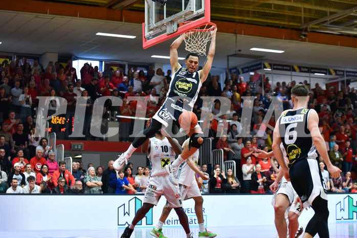 Win2Day Basketball Superliga 2022/23, Playoff,Semifinale Spiel 4, Flyers Wels vs Swans Gmunden,