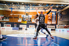 Basketball, bet-at-home Basketball Superliga 2020/21, Platzierungsrunde, 5. Runde, Oberwart Gunners, Flyers Wels, Lawrence Alexander (4)