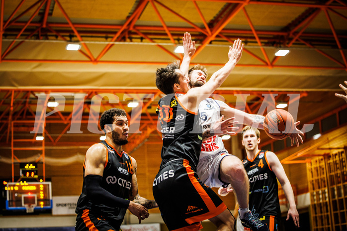 Basketball, win2day Basketball Superliga 2022/23, Grunddurchgang Runde 9, BBC Nord Dragonz, Fürstenfeld Panthers, 