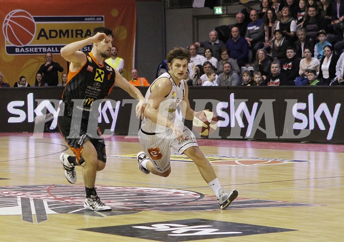 Basketball ABL 2015/16 Grunddurchgang 24.Runde  Güssing Knights vs Fürstenfeld Panthers
