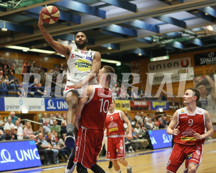 Basketball ABL 2018/19, Grunddurchgang 32.Runde Gmunden Swans vs. Traiskirchen Lions


