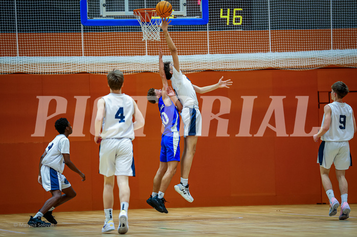 24.11.2024 Österreichischer Basketballverband 2024/25, SLMU16, Vienna Timberwolves vs. ATSE Graz