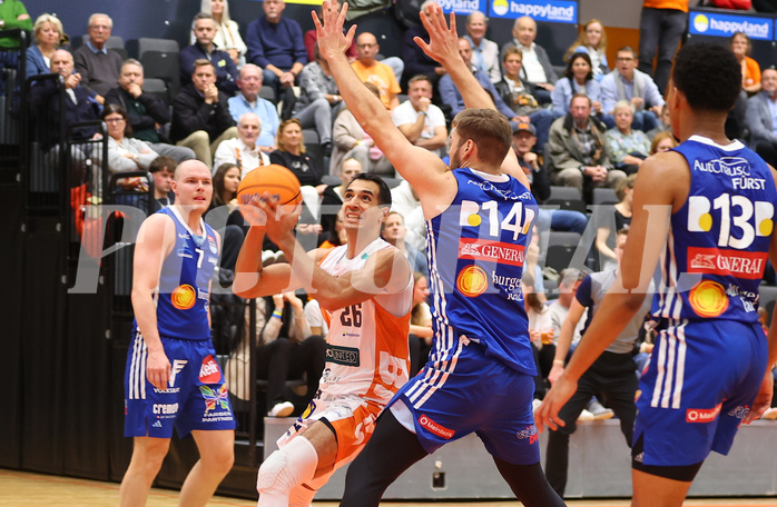 Basketball Superliga 2024/25, Grunddurchgang 3.Runde Klosterneuburg Dukes vs. Oberwart Gunners


