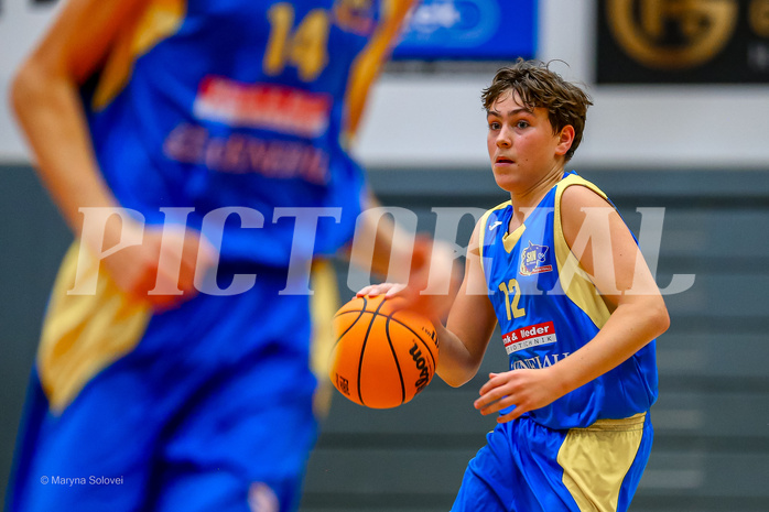 14.12.2024 Österreichischer Basketballverband 2024/25, SLMU14, Basket Dukes vs. SKN St. Pölten
