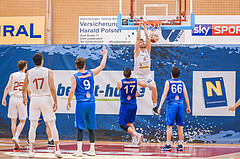 Basketball Basketball Superliga 2020/21, Grunddurchgang 17.Runde Traiskirchen Lions vs. D.C. Timberwolves 
