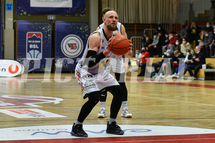 Basketball Superliga 2021/22, Grunddurchgang 14. Runde Flyers Wels vs. GGMT Vienna