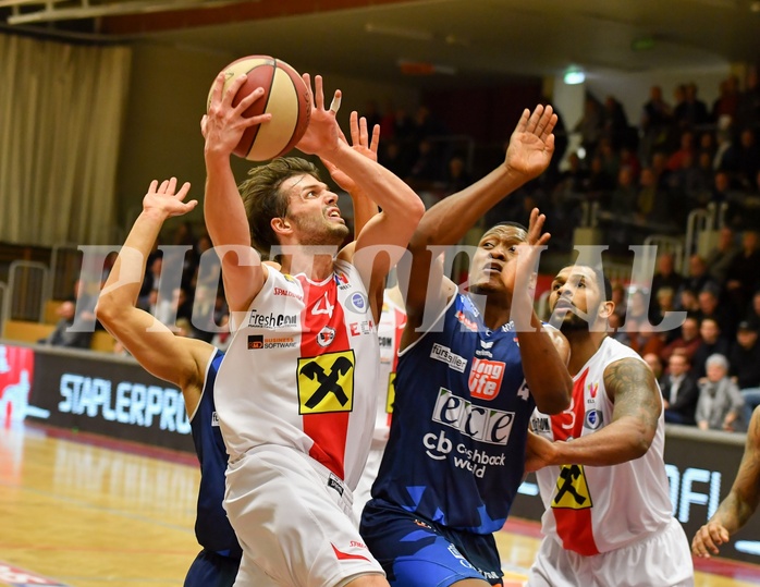 Basketball ABL 2017/18, Grunddurchgang 25.Runde Gmunden Swans vs. Traiskirchen Lions