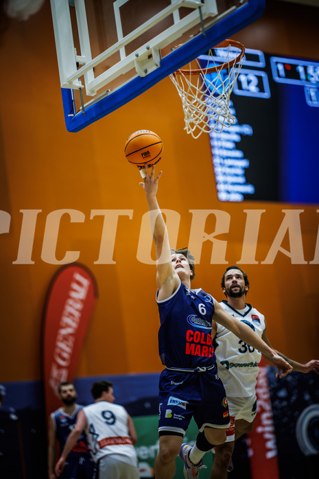 Basketball, Win2Day Superliga 2023/24, Grunddurchgang 7.Runde, Vienna Timberwolves, BBC Nord Dragonz, Valentin Pasterk (6)