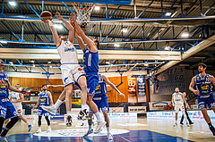 Basketball, bet-at-home Basketball Superliga 2020/21, Platzierungsrunde, 1. Runde, Oberwart Gunners, Gmunden Swans, Sebastian Käferle (7)