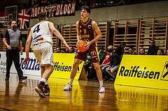 Basketball, Basketball Zweite Liga 2024/25, Grunddurchgang 6.Runde, Mattersburg Rocks, Traiskirchen Lions, Jamie Feiel (11)