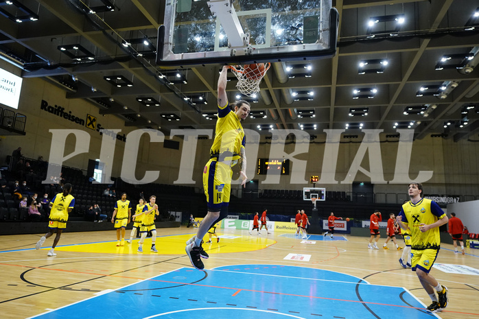 Basketball Superliga 2021/22, 4. Platzierungsrunde,UBSC Graz vs. BC Vienna


