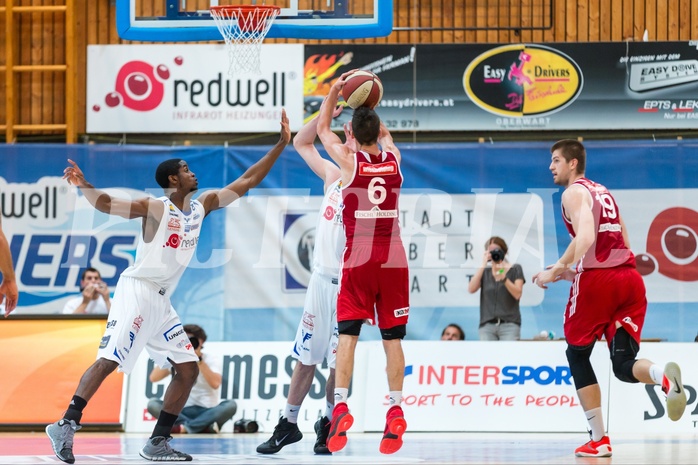 Basketball ABL 2015/16 Playoff Halbfinale Spiel 1 Oberwart Gunners vs. BC Vienna