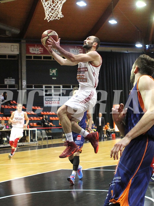 Basketball ABL 2016/17 Grunddurchgang 15.Runde BC Vienna vs Fürstenfeld Panthers