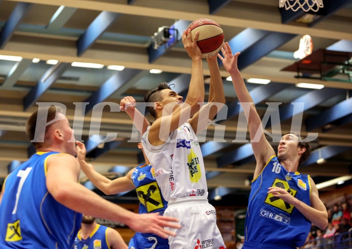Basketball ABL 2017/18, Grunddurchgang 6.Runde Gmunden Swans vs. UBSC Graz


