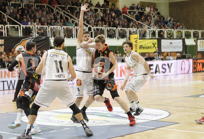 Basketball ABL 2015/16 Grunddurchgang 32.Runde  Fürstenfeld Panthers vs Güssing Knights
