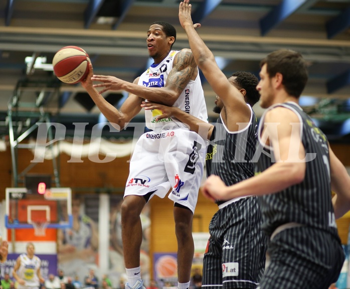 Basketball ABL 2015/16 Grunddurchgang 23.Runde Gmunden Swans vs. Güssing Knights