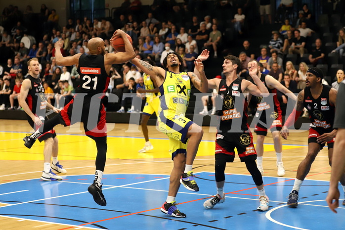 Basketball Superliga 2021/22, Playoffs, Halbfinale Spiel 2, UBSC Raiffeisen Graz vs BC GGMT Vienna