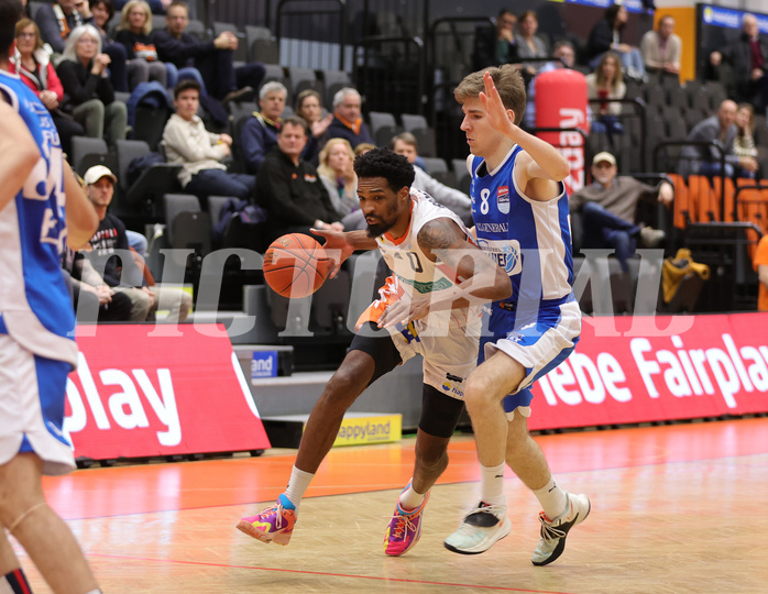 Basketball Superliga 2022/23, 4. Plazierungsrunde Klosterneuburg Dukes vs. Oberwart Gunners


