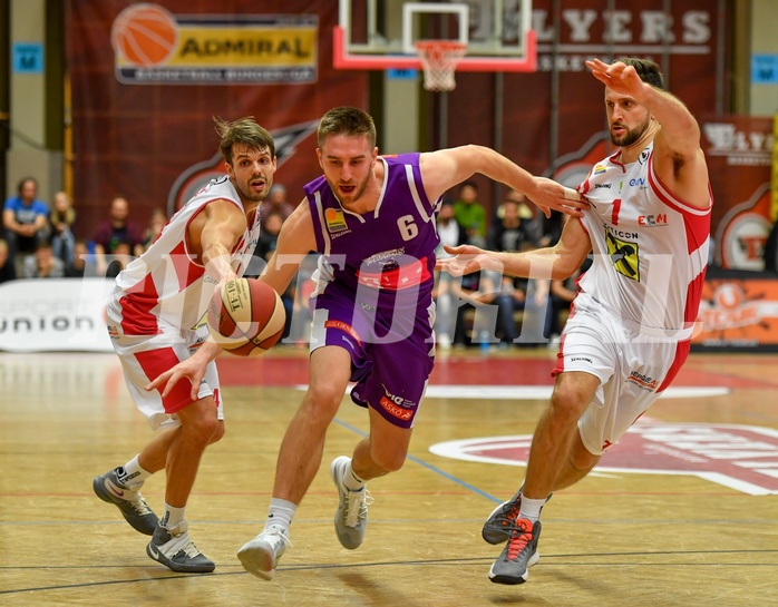 Basketball ABL 2018/19 Grunddurchgang 08. Runde Flyers Wels vs Vienna D.C. Timberwolves