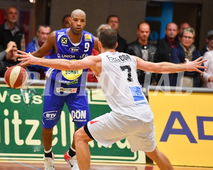 Basketball ABL 2016/17 Grunddurchgang 1. Runde WBC Wels vs Basket Swans Gmunden
