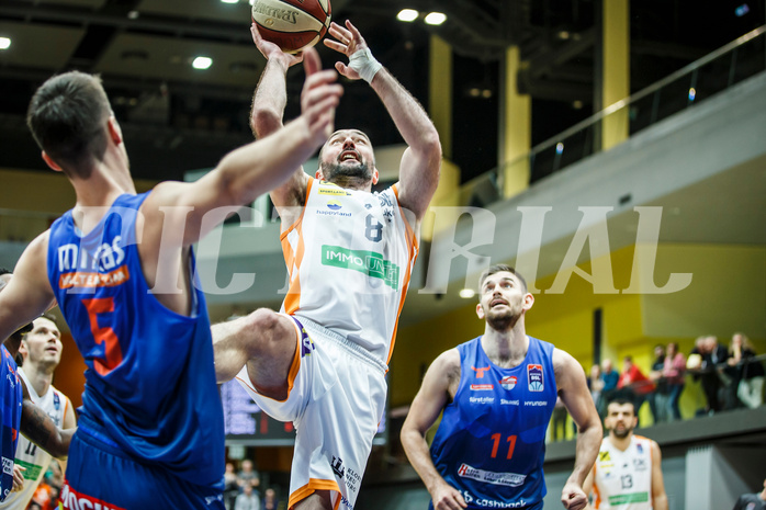 Basketball, Basketball Austria Cup 201920, Finale, Kapfenberg Bulls, Klosterneuburg Dukes, Predrag Miletic (8)
