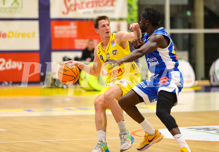 Basketball Superliga 2023/24, Grunddurchgang 10.Runde SKN St. Pölten vs. Oberwart Gunners


