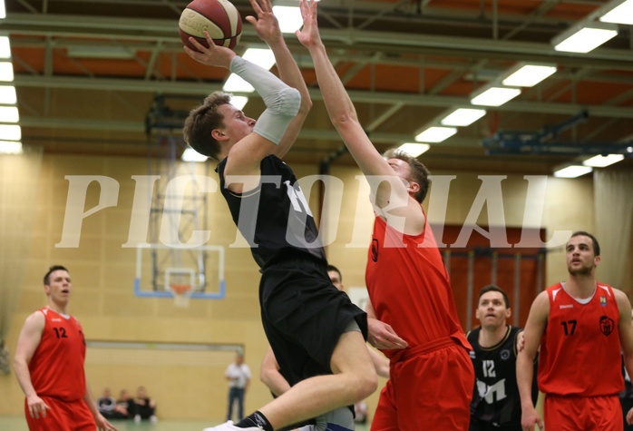 Basketball 2.Bundesliga 2018/19, Grunddurchgang 22.Runde Mistelbach Mustangs vs. Wörthersee Piraten


