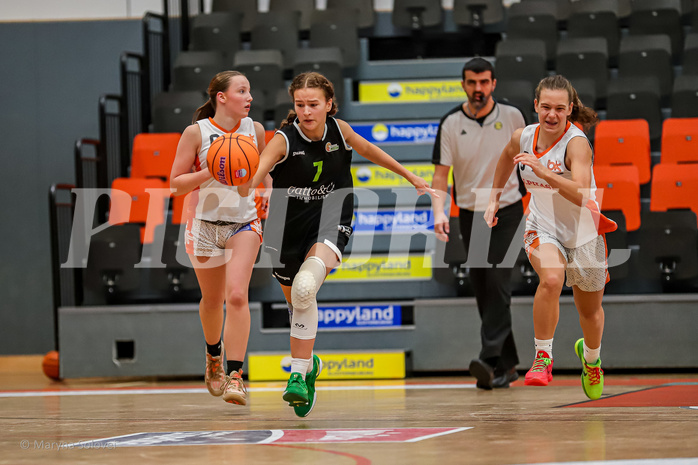 16.11.2024 Österreichischer Basketballverband 2024/25, SLWU16, Basket Duchess vs. Basket Flames UNION
