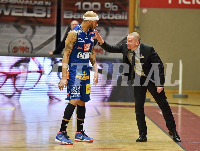 Basketball ABL 2015/16 Grunddurchgang 23.Runde WBC Wels vs Kapfenberg Bulls