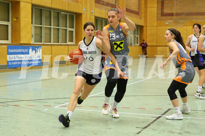 Basketball Damen Superliga 2022/23, Grunddurchgang 8.Runde Vienna United vs. BK Duchess


