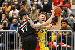 Basketball Superliga 2021/22, Grunddurchgang 11.Runde BC Vienna vs. SKN St.Pölten


