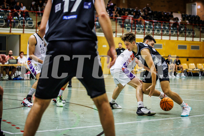 Basketball, Basketball Zweite Liga 2023/24, Grunddurchgang 2.Runde, Vienna United, Raiders Tirol, Florian Kämpf (2)