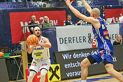 Basketball Superliga 2024/25, Grunddurchgang 22.Runde Gmunden Swans vs. Oberwart Gunners