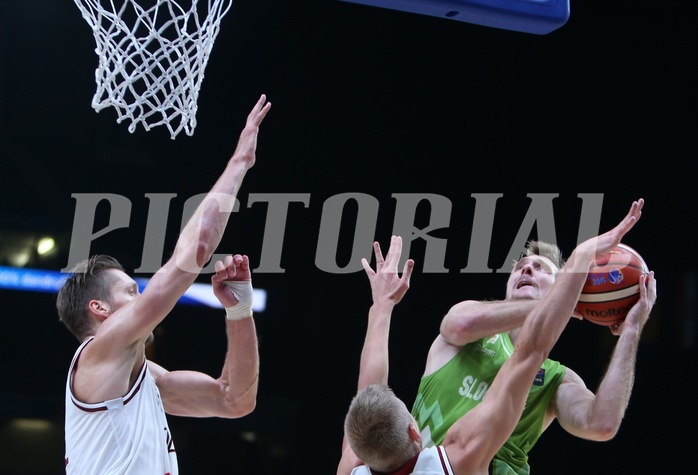 Basketball Eurobasket 2015  Team Latvia vs. Team Slovenia


