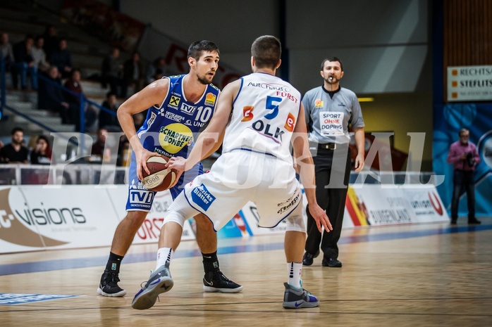 Basketball, ABL 2018/19, Grunddurchgang 17.Runde, Oberwart Gunners, Gmunden Swans, Toni Blazan (10) Basketball, ABL 2018/19, Grunddurchgang 17.Runde, Oberwart Gunners, Gmunden Swans, Toni Blazan (10)