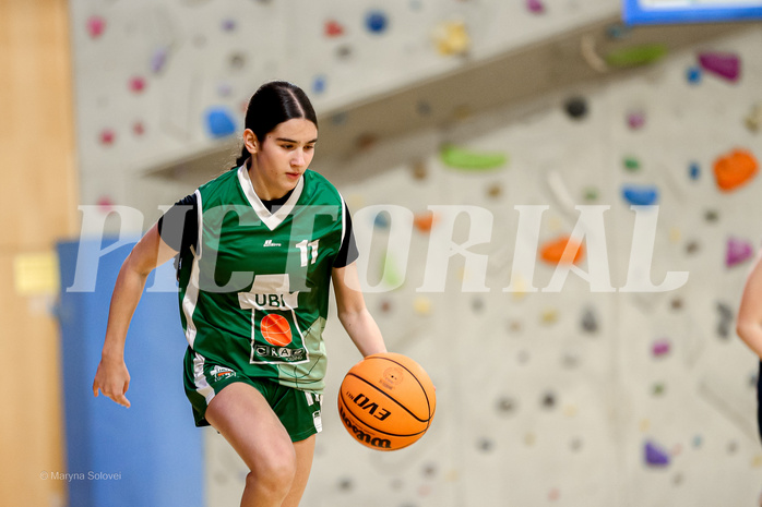 09.03.2025 Österreichischer Basketballverband 2024/25, SLWU16 Vienna Timberwolves vs. UBI Graz