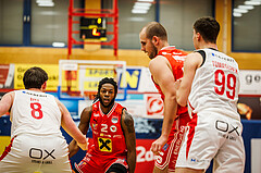 Basketball, win2day Basketball Superliga 2024/25, Grunddurchgang 8.Runde, SKN St. Pölten, Flyers Wels, Damion Rosser (2)