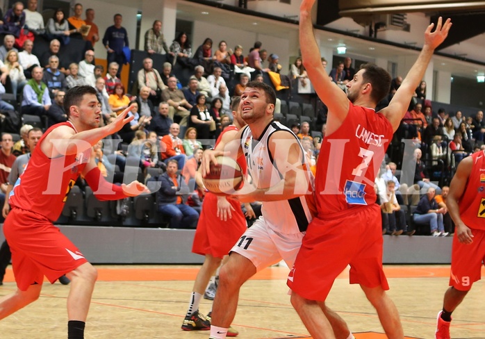 Basketball ABL 2015/16 Grunddurchgang 9.Runde BK Dukes Klosterneuburg vs. WBC Wels