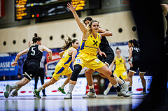 Basketball, Win2Day Basketball Damen Superliga 2023/24, Grunddurchgang 2.Runde, SKN St.Pölten, Basket Flames, Loulou Kenens (7)
