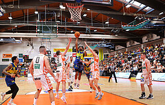 Basketball Superliga 2023/24, Playoff, Semifinale Spiel 1 Klosterneuburg Dukes vs. UBSC Graz


