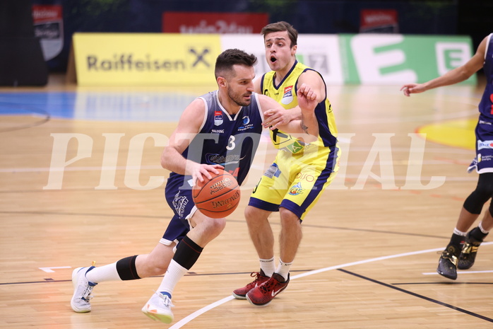 10.04.2023, Graz, Raiffeisen Sportpark Graz, Basketball Superliga 2022/23, 9. Qualifikationsrunde, UBSC Raiffeisen Graz vs. COLDAMARIS BBC Nord Dragonz