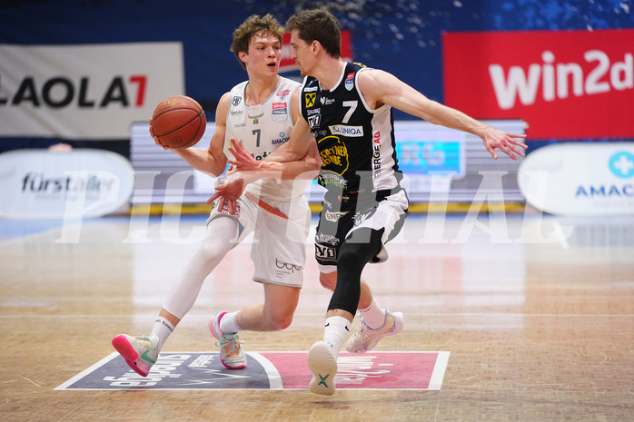 Win2day Basketball Superliga 2022/23, Playoff, Viertelfinale Spiel 2, Kapfenberg vs. Gmunden


