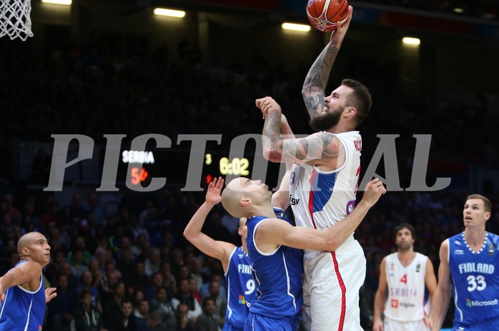 Basketball Eurobasket 2015  Team Serbia vs. Team Finland


